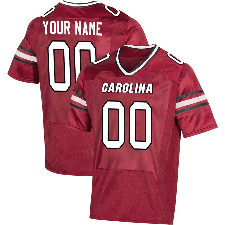 Custom S.Carolina Gamecocks Under Armour Custom Replica Jersey Garnet Stitched American College Jerseys