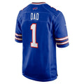 B.Bills Number #1 Dad Royal CLOTHIN Game Jersey