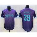 Arizona Diamondbacks #39 Corbin Burnes Purple CLOTHIN 2025 City Connect Limited Stitched Jersey