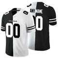 Custom A.Falcons Black And White CLOTHIN Split Vapor Untouchable Limited Jersey