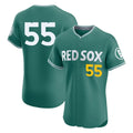 Boston Red Sox #55 Ranger Suarez Player Green CLOTHIN City Connect Limited Elite Home Game Stitched Jerseys1