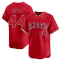 Los Angeles Angels #44 Ben Joyce Player Red CLOTHIN Home Limited Stitched Jerseys