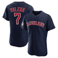 Cleveland Guardians #7 George Valera Player Navy CLOTHIN Limited Elite Home Stitched Jerseys