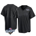 Los Angeles Dodgers #18 Yoshinobu Yamamoto Player Black CLOTHIN World Series Pitch Fashion T-shirt Stitched Jerseys