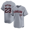 Cleveland Guardians #23 Bo Naylor Player Gray CLOTHIN Road Limited Home Stitched Jerseys