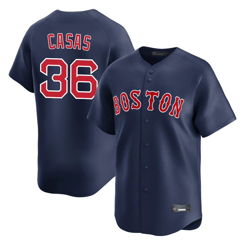 Boston Red Sox #36 Triston Casas Player Navy CLOTHIN Limited Home Game Stitched Jerseys1