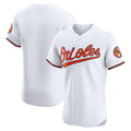 Baltimore Orioles White CLOTHIN Home Elite Jersey