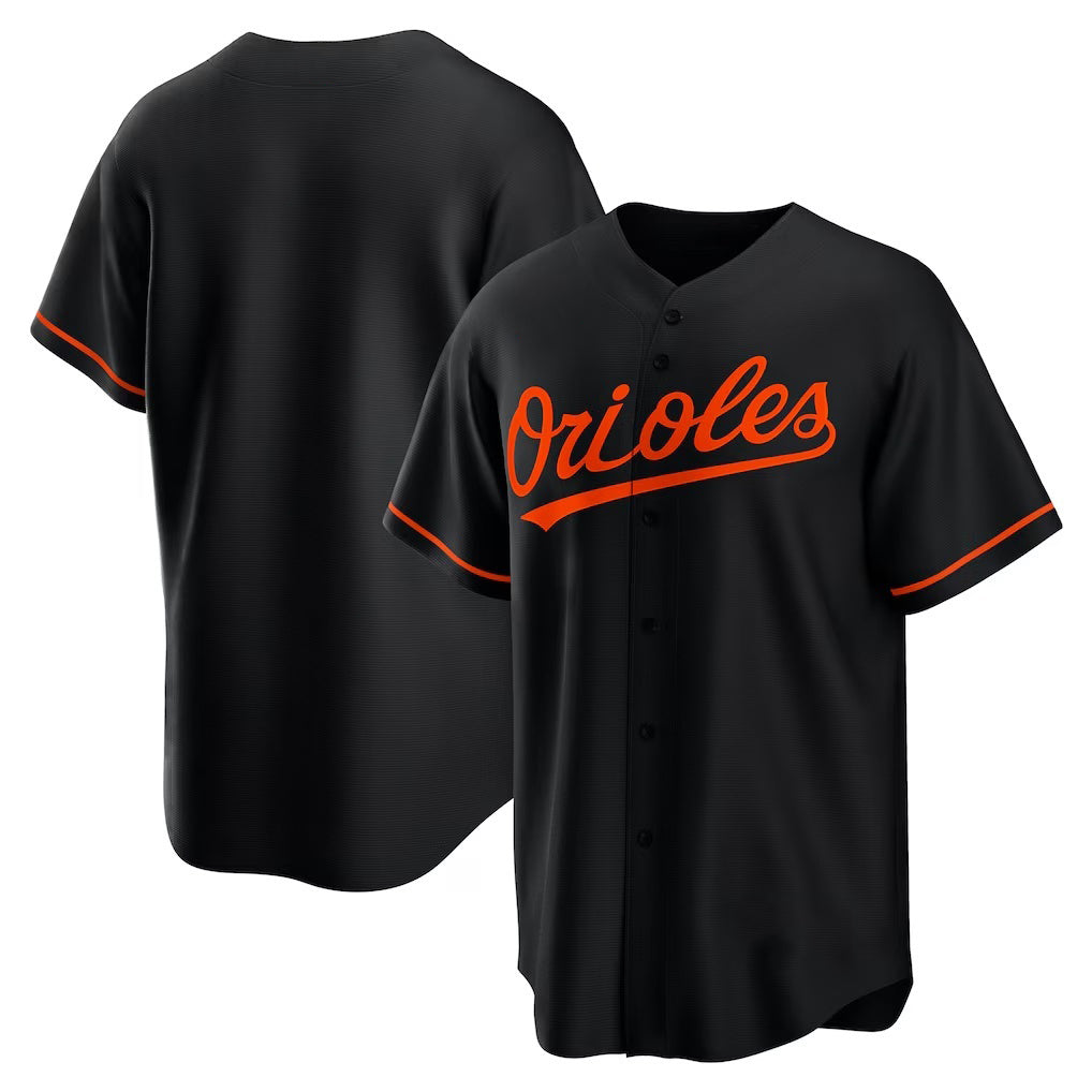 Baltimore Orioles Black CLOTHIN Alternate Replica Team Jersey