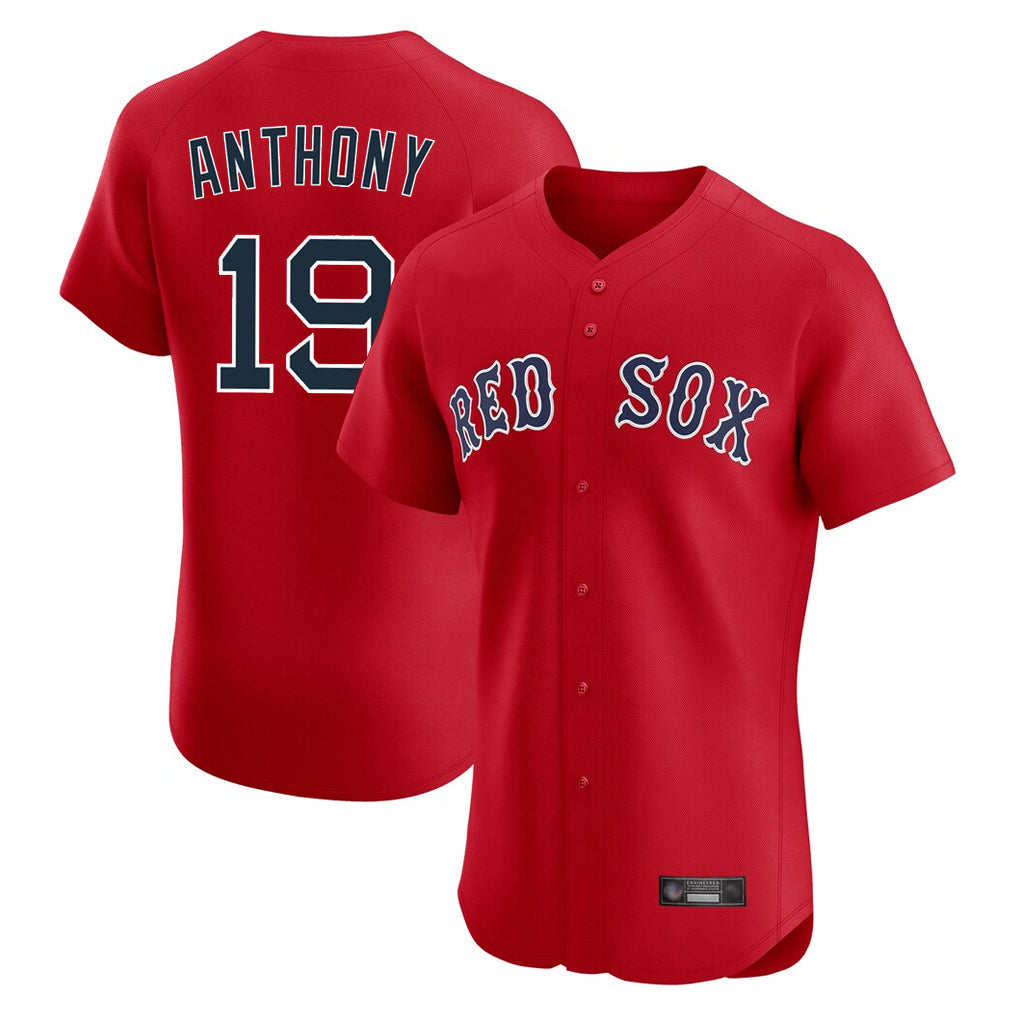 Boston Red Sox #19 Roman Anthony Player Red CLOTHIN Limited Elite Home Game Stitched Jerseys1