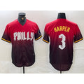 Philadelphia Phillies #3 Bryce Harper Red CLOTHIN 2024 City Cool Base Jersey