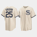 Chicago White Sox #25 Andrew Vaughn Player Cream CLOTHIN Field of Dreams Home Game Stitched Jerseys