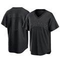 Houston Astros #1 Carlos Correa Player Black CLOTHIN Fashion T-shirt Home Game Stitched Jerseys