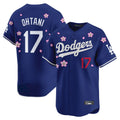Los Angeles Dodgers #17 Shohei Ohtani Player Royal CLOTHIN Tokyo Series Vapor Premier Limited Stitched Jerseys