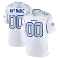 Custom B.Bills White CLOTHIN 2025 Rivalries Collection Game Jersey