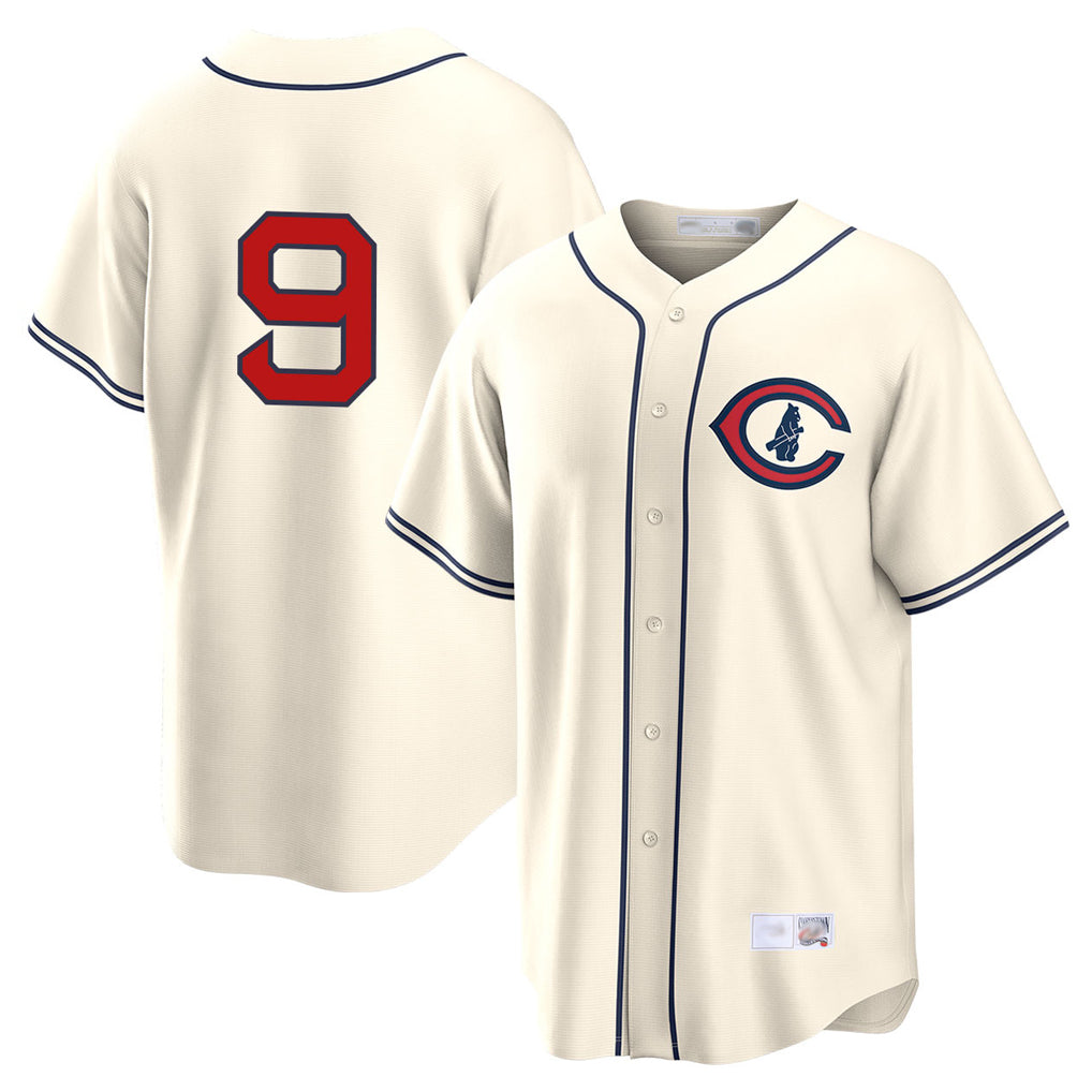 Chicago Cubs #9 Miguel Amaya Player Cream CLOTHIN Field of Dreams Home Game Stitched Jerseys