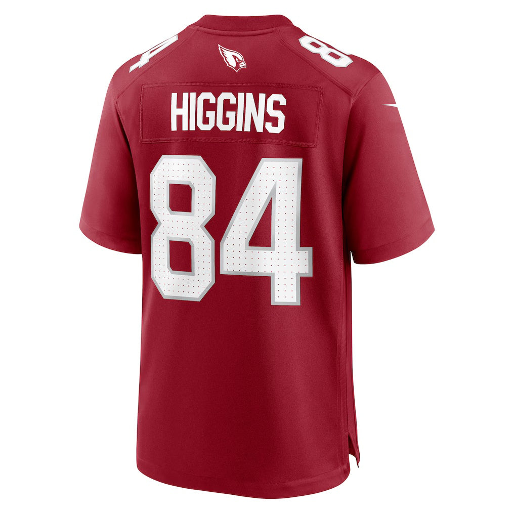 A.Cardinals #84 Elijah Higgins Cardinal CLOTHIN Team Game Jersey