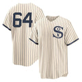 Chicago White Sox #64 Shane Smith Player Cream CLOTHIN Field of Dreams Home Game Stitched Jerseys