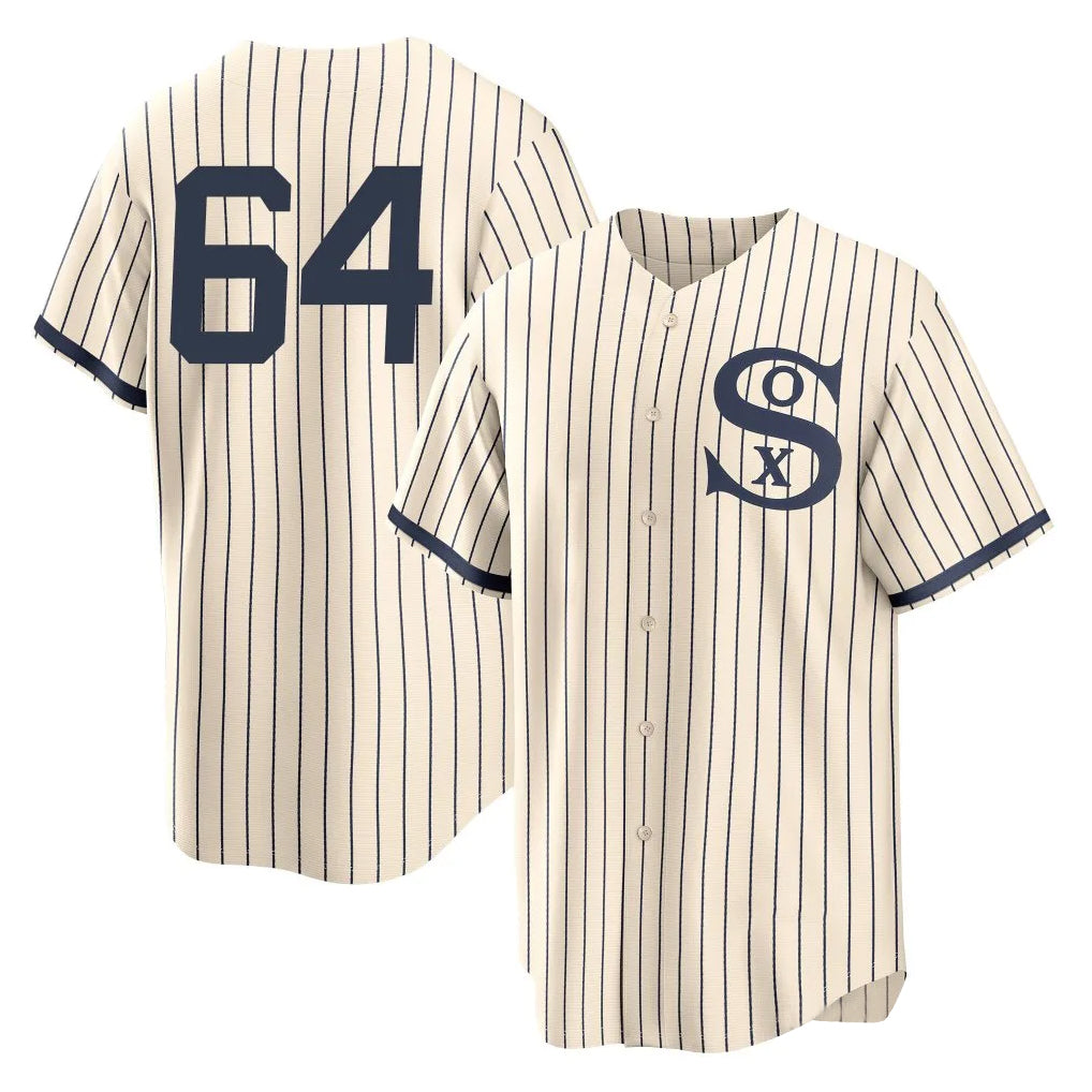 Chicago White Sox #64 Shane Smith Player Cream CLOTHIN Field of Dreams Home Game Stitched Jerseys