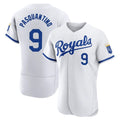 Kansas City Royals #9 Vinnie Pasquantino Player White CLOTHIN Limited Elite Home Game Stitched Jerseys