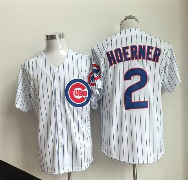 Chicago Cubs #2 Alex Bregman White CLOTHIN Cool Base Stitched Jersey