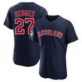 Cleveland Guardians #27 Austin Hedges Player Navy CLOTHIN Limited Elite Home Stitched Jerseys