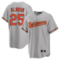 Baltimore Orioles #25 Pete Alonso Player Gray CLOTHIN Home Game Stitched Jerseys