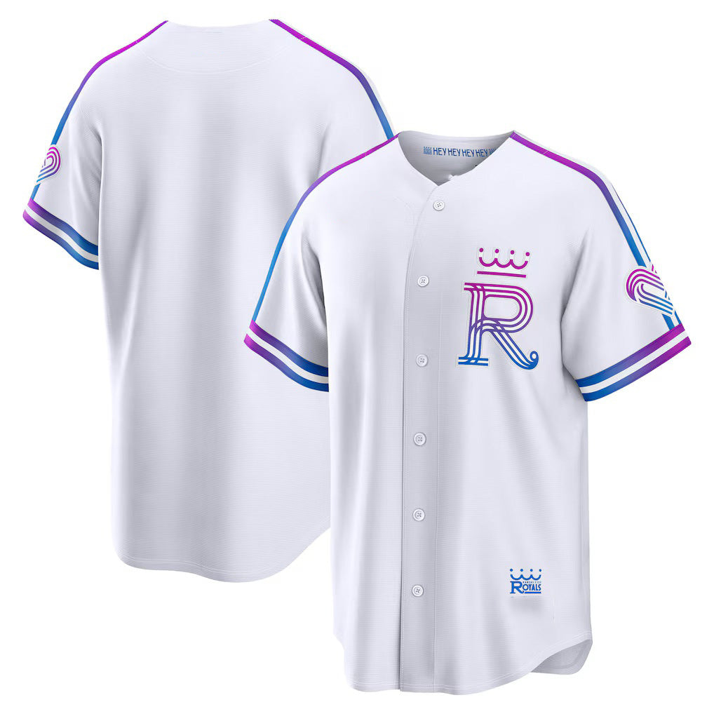 Kansas City Royals White CLOTHIN 2026 City Connect Stadium Jersey