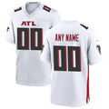 Custom A.Falcons White CLOTHIN Game Jersey
