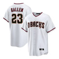 Arizona Diamondbacks #23 Zac Gallen Player White CLOTHIN Home Game Stitched Jerseys