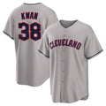 Cleveland Guardians #38 Steven Kwan Player Gray CLOTHIN Game Home Stitched Jerseys
