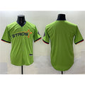Houston Astros Blank Green CLOTHIN 2025 City Connect Limited Stitched Jersey