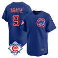 Chicago Cubs #9 Miguel Amaya Player Royal CLOTHIN 150th Anniversary Limited Home Stitched Jerseys