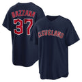 Cleveland Guardians #37 Travis Bazzana Player Navy CLOTHIN Game Home Stitched Jerseys