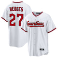 Cleveland Guardians #27 Austin Hedges Player White CLOTHIN Game Home Stitched Jerseys