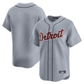 Detroit Tigers Blank Player Gray CLOTHIN Home Limited Stitched Jerseys