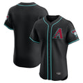 Arizona Diamondbacks Black CLOTHIN Limited Limited Elite Home Game Blank Player Stitched Jerseys
