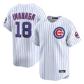 Chicago Cubs #18 Shota Imanaga Player White CLOTHIN Limited Home Game Stitched Jerseys