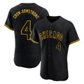 Chicago Cubs #4 Pete Crow-Armstrong Player Black CLOTHIN Snake Skin City Limited Elite Home Game Stitched Jerseys