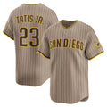San Diego Padres #23 Fernando Tatis Jr. Khaki CLOTHIN Alternate Limited Player Jersey