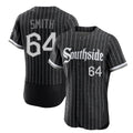 Chicago White Sox #64 Shane Smith Player Black CLOTHIN City Connect Limited Elite Home Stitched Jerseys
