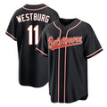 Baltimore Orioles #11 Jordan Westburg Player Black CLOTHIN Out Home Game Stitched Jerseys