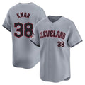 Cleveland Guardians #38 Steven Kwan Player Gray CLOTHIN Road Limited Home Stitched Jerseys