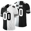 Custom B.Ravens Black And White CLOTHIN Split Vapor Untouchable Limited Jersey