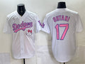 Los Angeles Dodgers #17 Shohei Ohtani White CLOTHIN 2025 Hello Kitty Vapor Limited Stitched Jersey