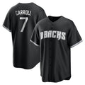 Arizona Diamondbacks #7 Corbin Carroll Player Black CLOTHIN Game Home Stitched Jerseys