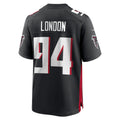 A.Falcons #94 LaCale London Black CLOTHIN Team Game Jersey