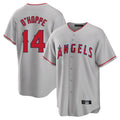 Los Angeles Angels #14 Logan O'Hoppe Player Gray CLOTHIN Home Game Stitched Jerseys