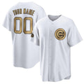 Custom Chicago Cubs Active Player White CLOTHIN 2022 All-Star Cool Base Stitched Jersey