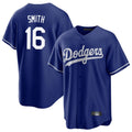 Los Angeles Dodgers #16 Will Smith Player Royal CLOTHIN Game Stitched Jerseys
