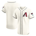 Arizona Diamondbacks Cream CLOTHIN Elite Jersey